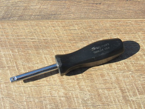 SNAP ON TM4CSA 1/4" Drive 6" STD Shank Driver TM4CS A BLACK HANDLE EXTENSION TM