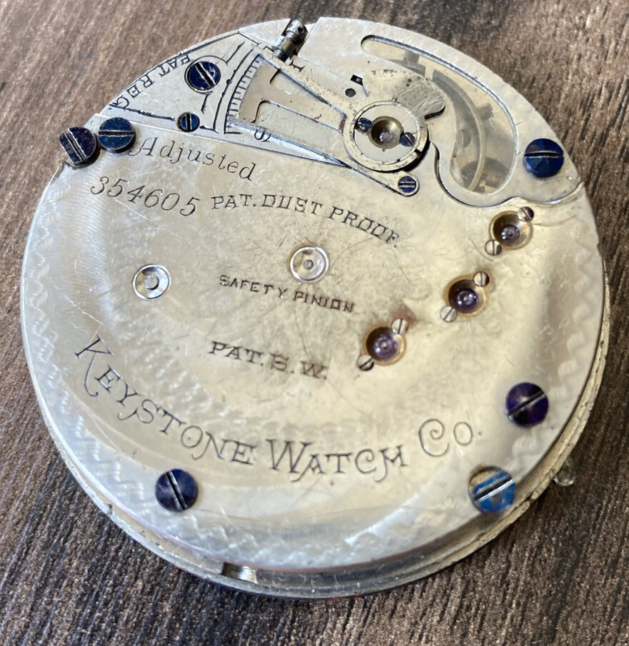 Lancaster Watch Co. Grade Keystone Watch Co. Pocket Watch image 1