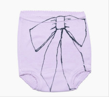 NEW Ribbon Organic Bloomers Diaper Cover