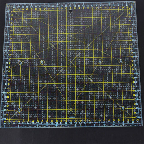 30x30CM Square Rulers for Patchwork Quilting DIY Sewing Template Ruler Tool - Picture 2 of 7