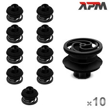 10x Befestigungsclips Türverkleidung für VW Golf 4 Bora Passat Seat Ibiza Skoda