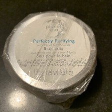 Avon Planet Spa Perfectly Purifying Bath Salts 6.8oz Dead Sea Minerals