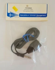 1 New Sigtronics P/N 9000060 Extension Cable Microphone, 5ft
