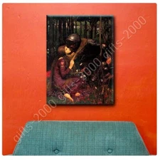 Beautiful Woman Without Mercy by Waterhouse | Ready to Hang Canvas | Wall art