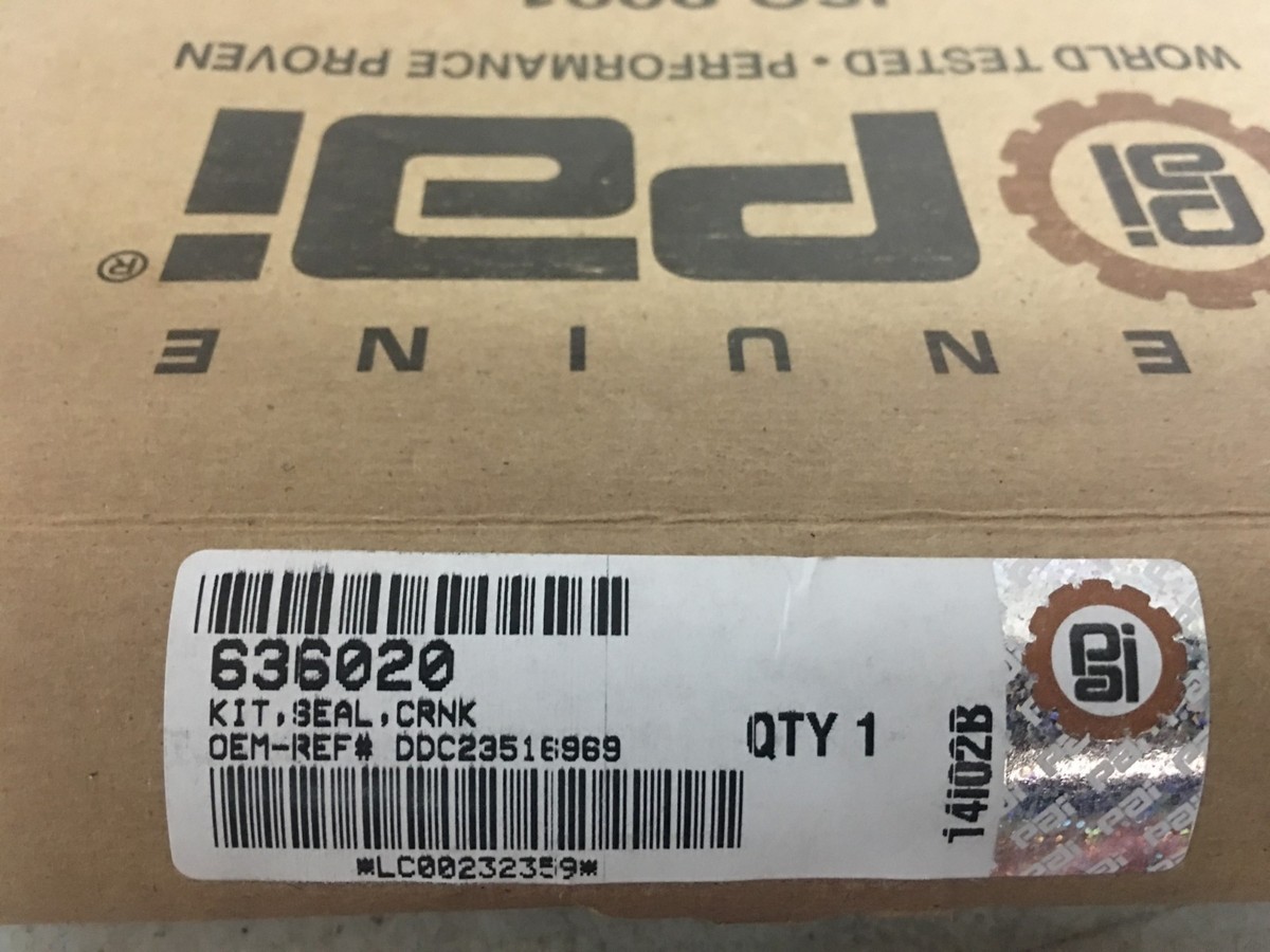 Rear Crankshaft Seal Kit for Detroit Diesel Series 60. PAI# 636020