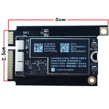 802.11AC BCM94360CS2 Airport WiFi WLAN Card Bluetooth 4.0&PCI-E Adapter&Antenna