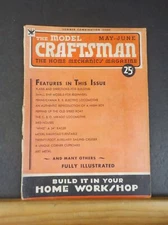 Model Craftsman RMC 1934 May / June Model Railroad Turntable 3/4" scale Loco