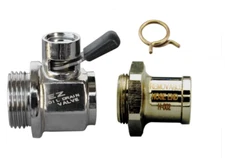 EZ Oil Drain Valve Fits Dodge Cummins 5.9L Diesel 1994-2001 With Straight Barb