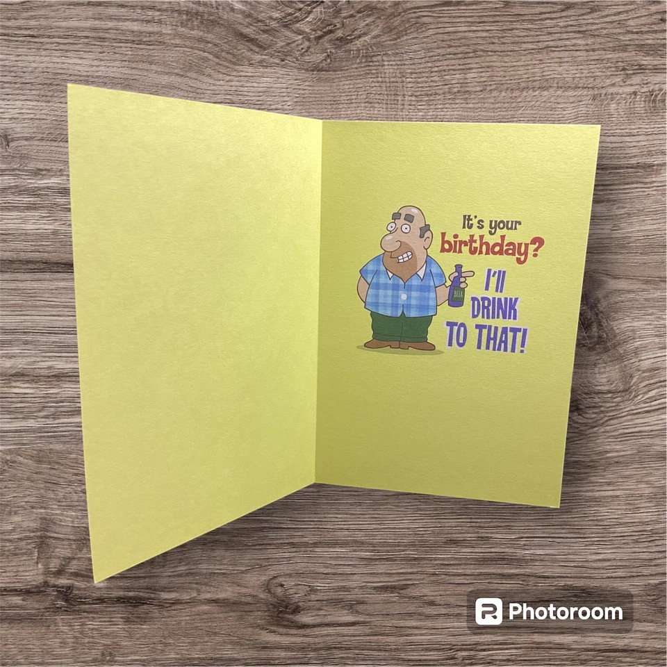 Aunty Acid Birthday Funny Humor For Him Leanin Tree Greeting Card - Image 2 of 2