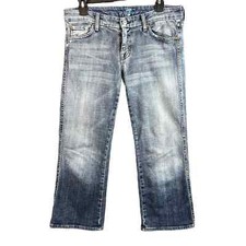 Seven for All Mankind Womens Jeans Size 30 Crop A Pocket