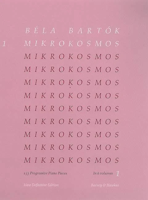 Bela Bartok - Mikrokosmos - VOL. 1 - Boosey & Hawkes