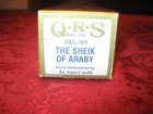 The Sheik Of Araby-QRS Celebrity Series Player Piano Roll #CEL-101: Hear It Play — photo 2