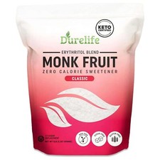 Monk Fruit Sweetener, Classic - White Sugar Substitute, Keto Diet Friendly