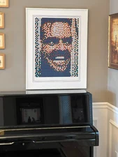 Mondo Style Space Invader Rubik Kubrick II Unsigned Framed by Furthur Frames