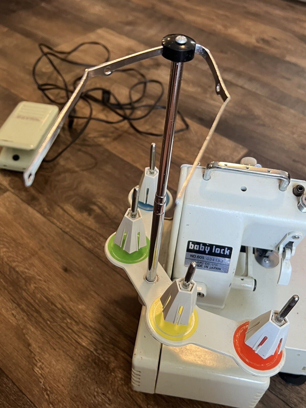 JUKI Baby Lock Sewing Machine BL4605 Vintage Serger Made in Japan