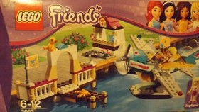 "LEGO" Friends 3063 Flight School with Seaplane Complete with BA + Original Packaging Excellent!!!