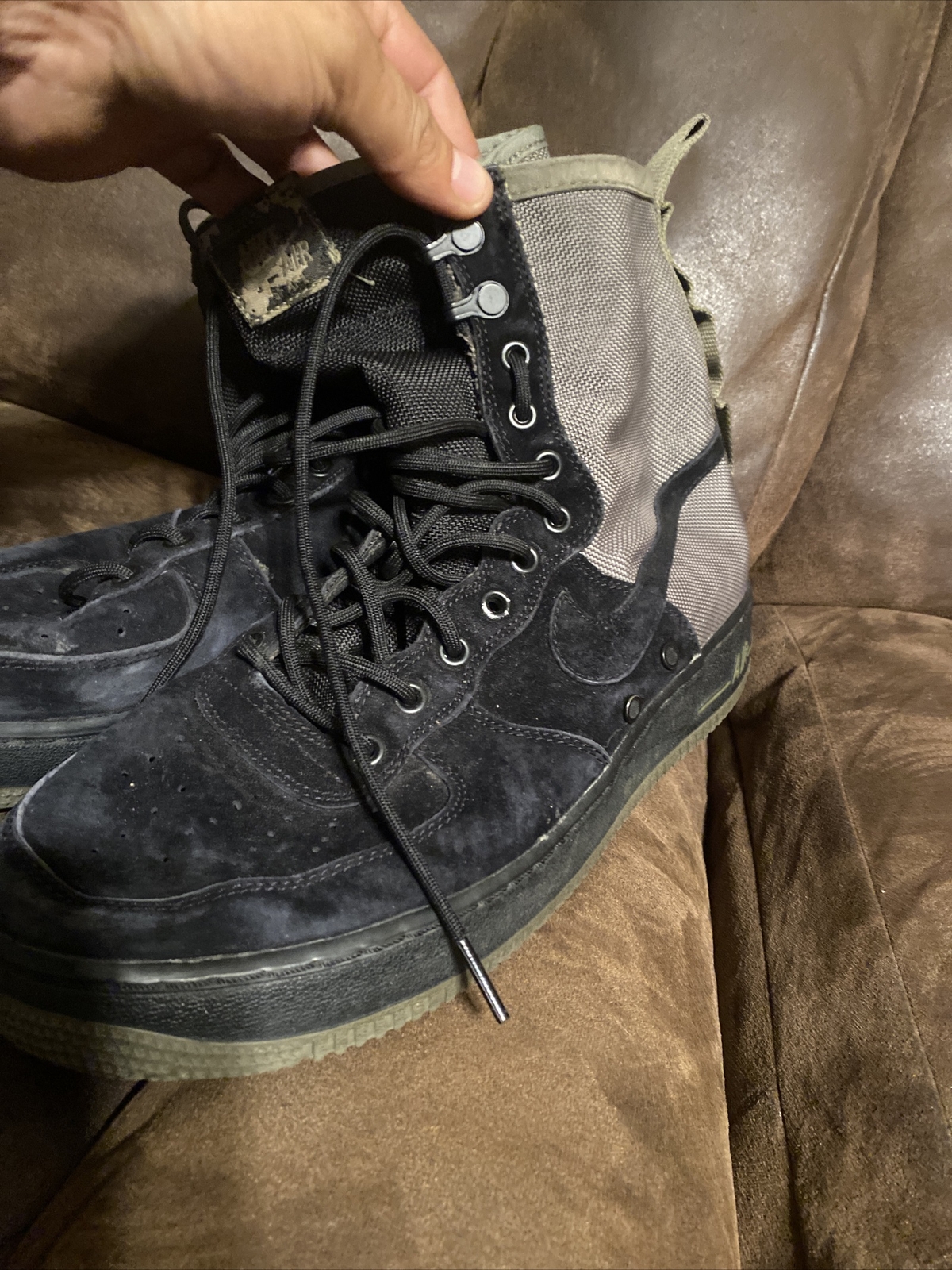 Size 10.5 - Nike Sf Air Force 1 Olive 