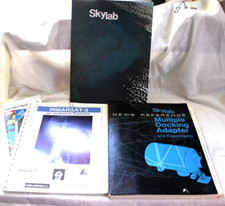 ORIGINAL Nasa Skylab News Reference by Nasa March 1973 Poster rocket launch