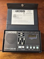 BOSS DB-66 Dr. Beat Elec2tronic Metronome From Japan Case And Manual - Working