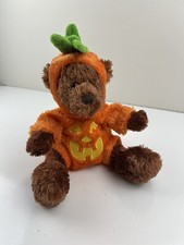 Halloween Gift Teddy Bear Jack-o-Lantern Costume Stuffed Animal Plush Soft Toy