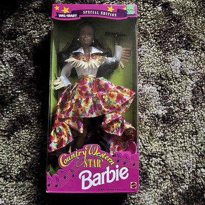 1994 African American Country Western Star Barbie 12096, WalMart Sp Ed. NIB
