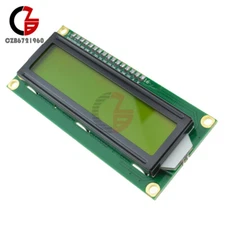 3.3V LCD 1602 Yellow Backlight 16*2 Lines White Character LCD module 1602A
