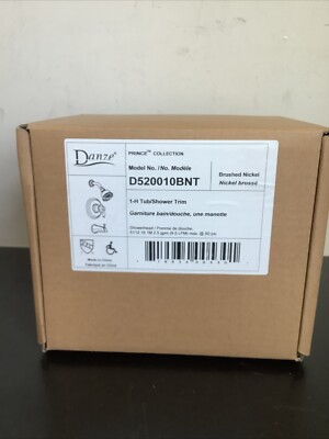 Danze Tub/Shower Set WITH ROUGH IN VALVE Brushed Nickel D520010BNT