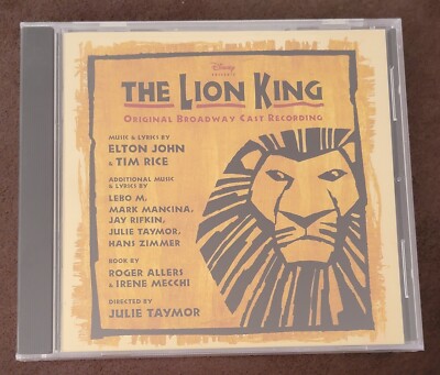 Original Broadway Cast Recording : The Lion King: ORIGINAL BROADWAY CAST