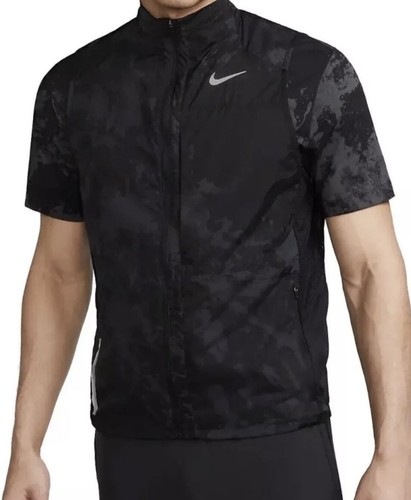 Nike Mens Run Division Running Vest Black Lightweight DX0847-010 Size XXL - NEW - Picture 1 of 3