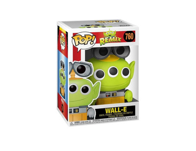 Funko POP! Disney - Alien Remix - Wall-E #760 with Soft Protector (B1)