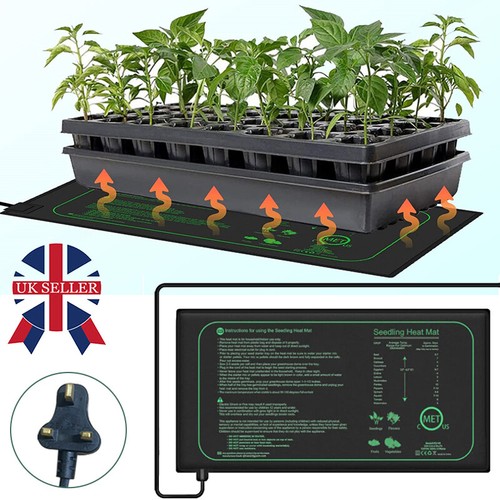 Seedling Heat Mat Plants Germination Propagation Clone Starter Warm