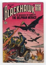 1956 DC BLACKHAWK #100 DEATH OF ADMIRAL TOMOJO & ADMIRAL VON MANTA KEY RARE