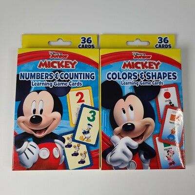 Disney Junior Mickey Numbers & Counting, Colors & Shapes Kids Fun Learning Tool