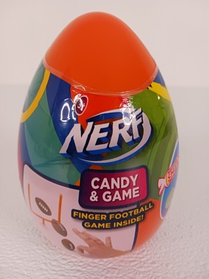 Nerf Candy & Game Finger Football Game New Hasbro Smarties  (expires 2025)