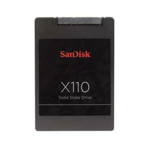 128GB SSD Sandisk X110 SSD SD6SB1M-128G 128GB SATA 6G 2,5"" 7 mm Solid State Laufwerk - Bild 1 von 1