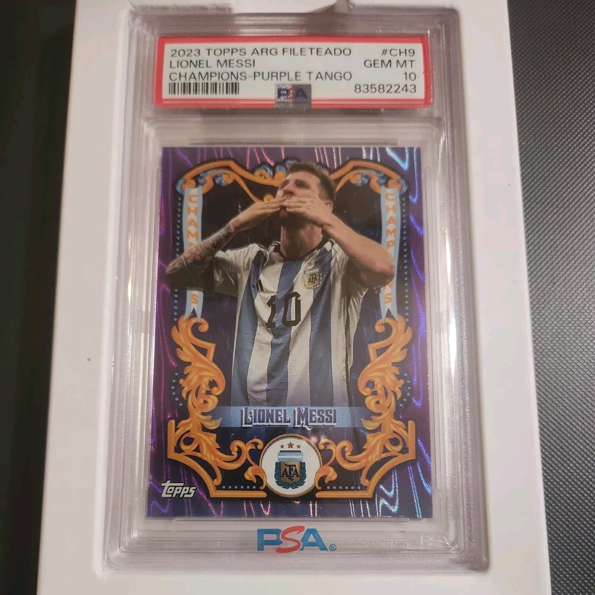 2023 Topps Argentina Fileteado - Champions Lionel Messi #CH