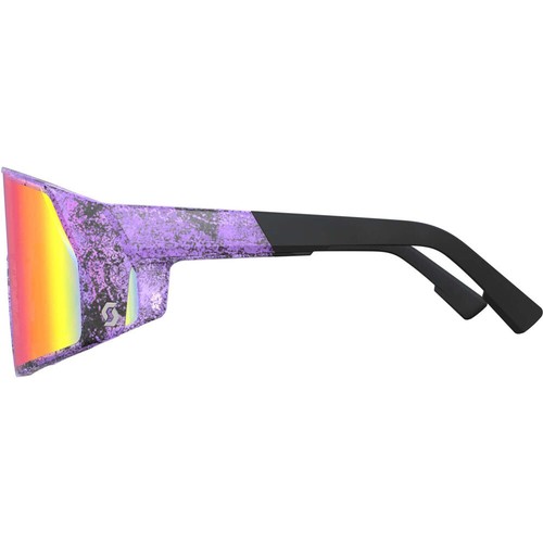 Occhiali da sole Scott Pro Shield misura media/grande nero/viola swish/cromo verde acqua - Foto 3 di 4