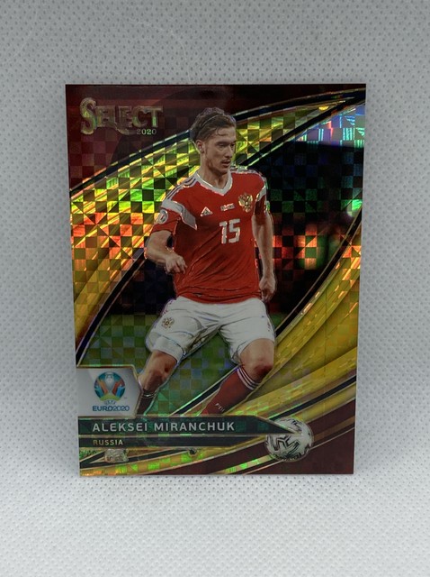 2020 Select UEFA Euro ALEKSEI MIRANCHUK Field Level #249 Gold Checkerboard /10