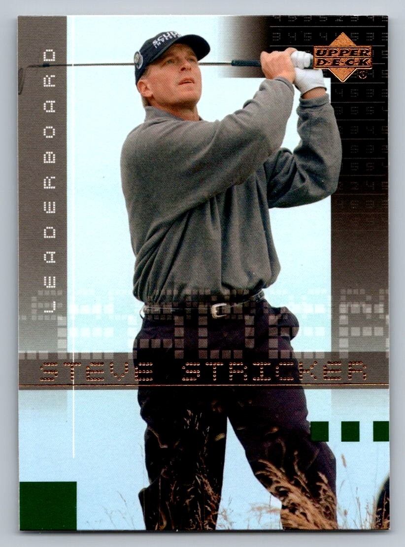 2002 UPPER DECK GOLF CARD LEADERBOARD #99 STEVE STRICKER