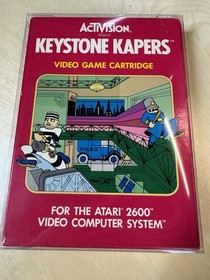 Keystone Kapers Atari 2600 By Activision - Great Box & Cartridge Condition