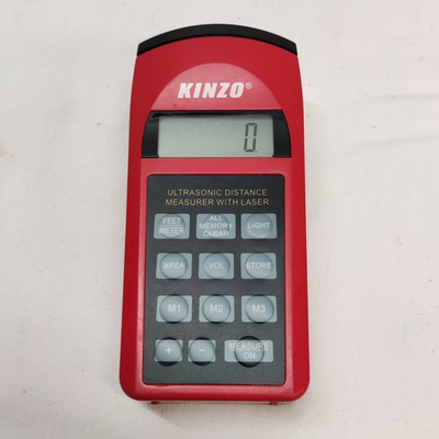 #ad #ad KINZO 12W301 ULTRASONIC DISTANCE METER WITH LASER POINTER GBP 129.99