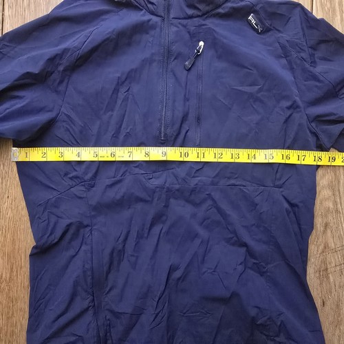 RLX Ralph Lauren Mujer S Azul Marino 1/4 Cremallera Pullover Ligero Chaqueta de Golf - Imagen 10 de 14
