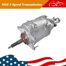 1 Piece M22 Close Ratio 4-speed Transmission Rear Passenger Side For Chevrolet