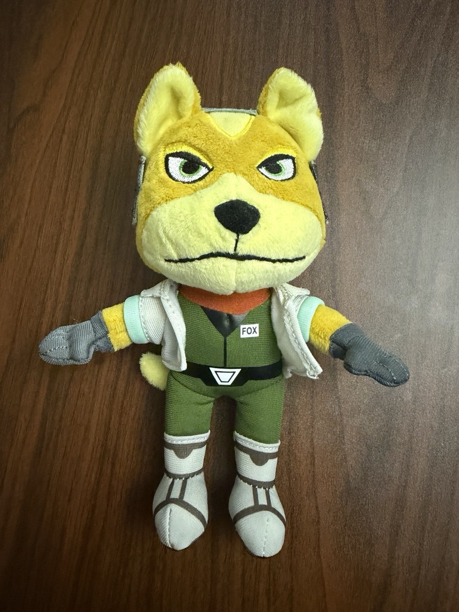 World of Nintendo Fox McCloud Star Fox Plush 8