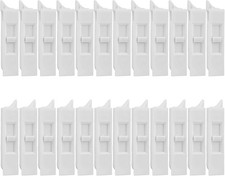 24 Pcs Window Tilt Latch Pairs Spring Loaded Sliding Window Latch Lock Snap-i...