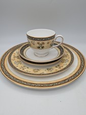 Wedgwood Bone China INDIA 5 PC Place Setting Unused