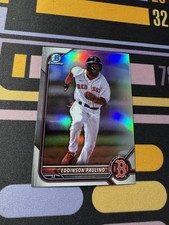 2022 Bowman Draft #BDC-62 Eddinson Paulino Chrome Refractor