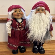 Vintage Norwegian 11 Gnome Troll Elf Christma...