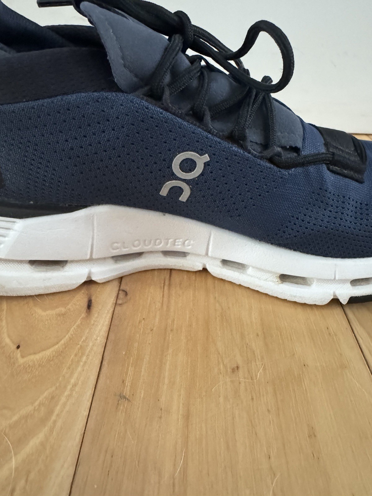 On Cloudnova Navy White Cloudtec Running Shoes  W… - image 9