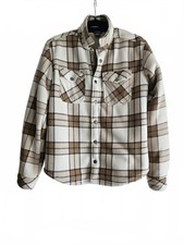 Eddie Bauer Kids XL 16 Fleece Plaid Button-Up Shirt Jacket
